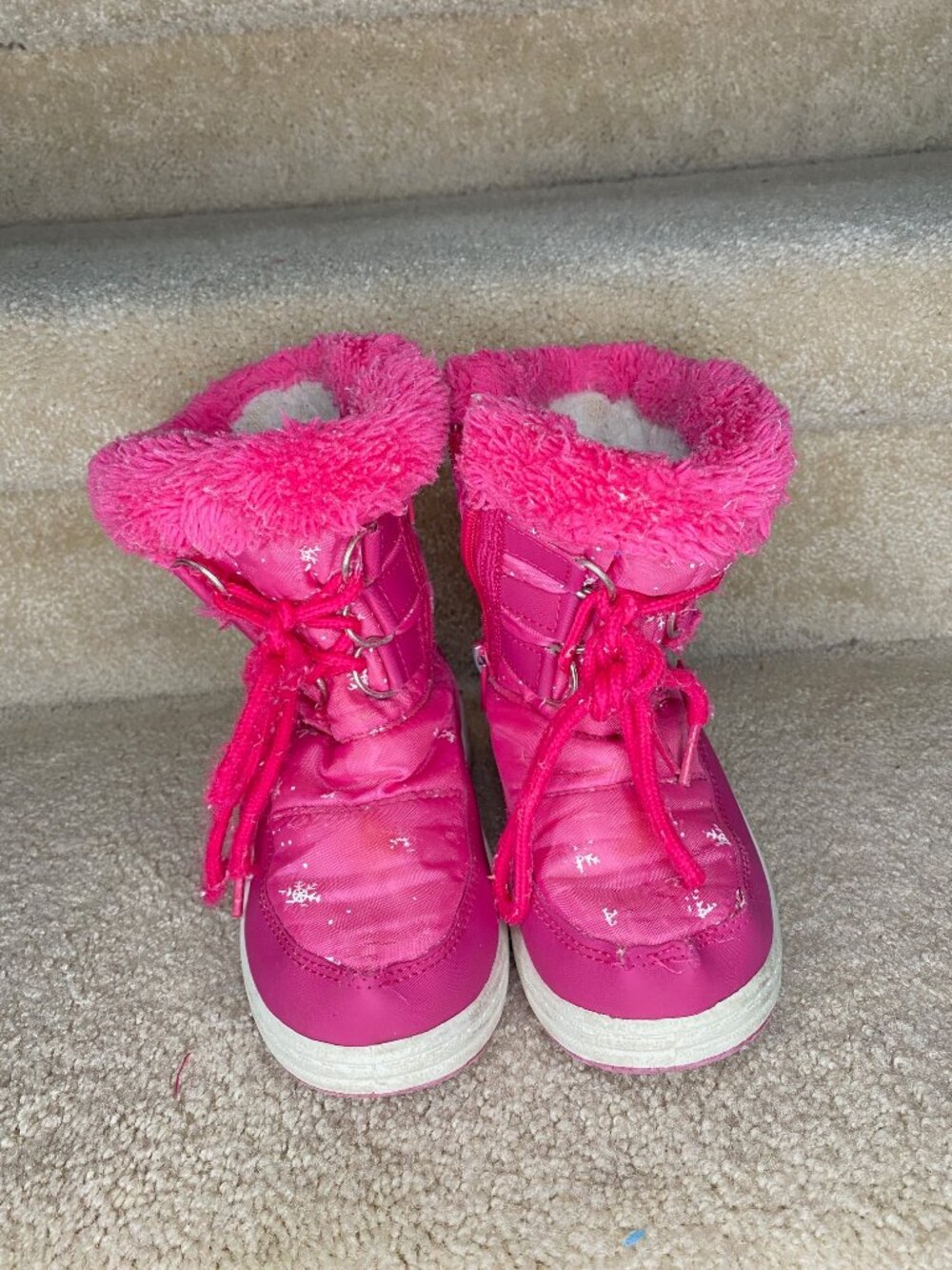 Snow Boots Size 8M Toddler Girls